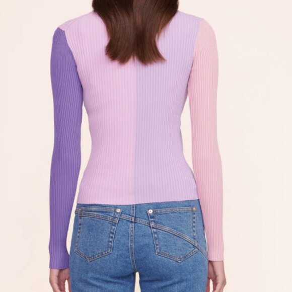 STAUD CARGO SWEATER IRIS MULTI, Size Small - Picture 4 of 6